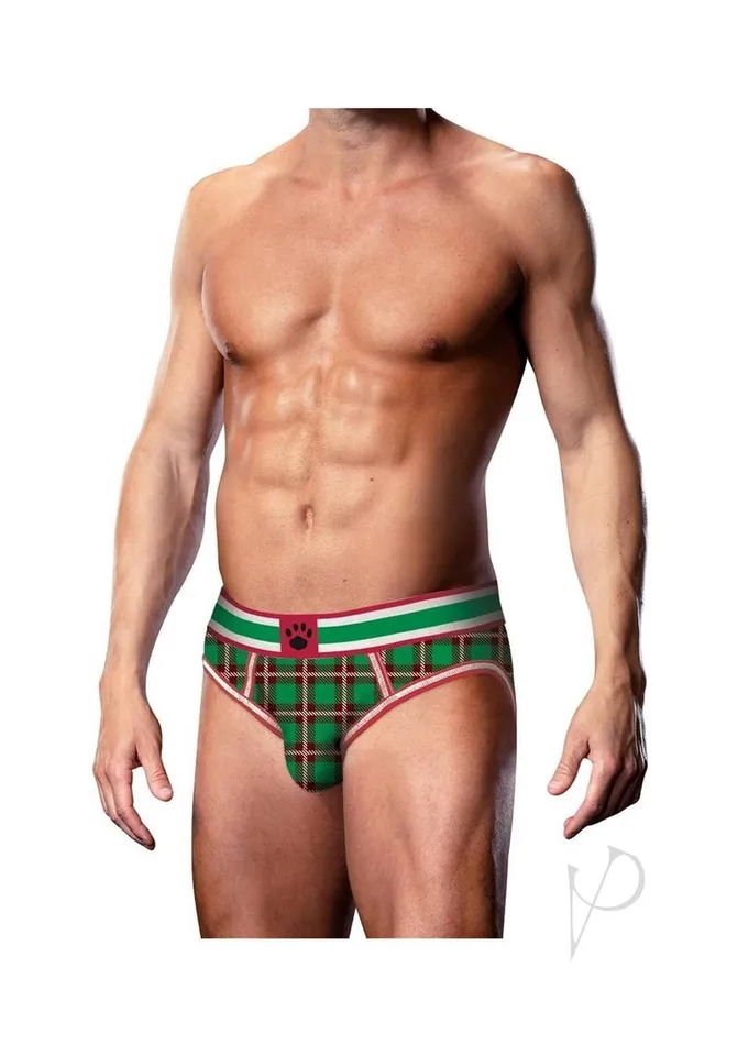 Vibrators Prowler Tartan 2 Open Brief Large GreenRed Prowler Vibrators Prowler Tartan 2 Open Brief Large GreenRed Prowler