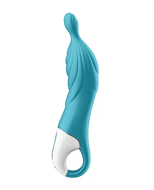 Vibrators Satisfyer Satisfyer AMazing 2 Silicone Vibrator Turquoise