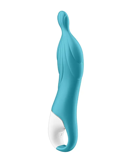 Vibrators Satisfyer Satisfyer AMazing 2 Silicone Vibrator Turquoise