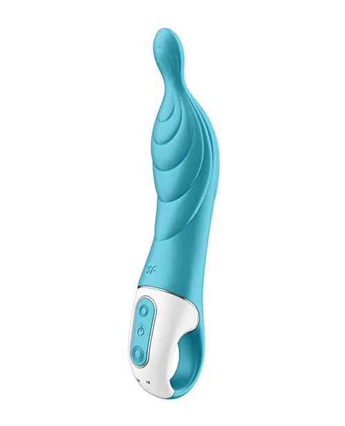 Vibrators Satisfyer Satisfyer AMazing 2 Silicone Vibrator Turquoise