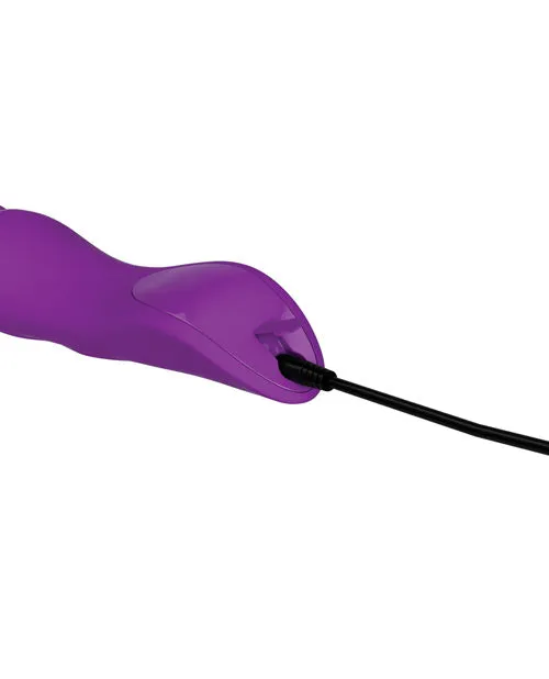 Wanachi Vibrators Wanachi Body Recharger Silicone Rechargeable Wand Purple