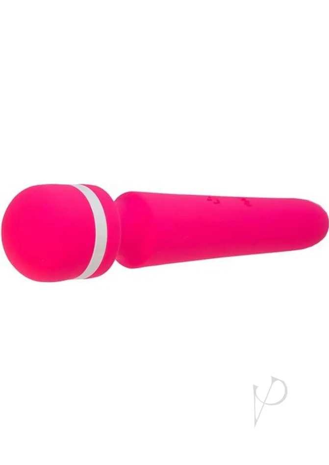 Wonderlust Vibrators Wonderlust Destiny Silicone Rechargeable Wand Massager Pink
