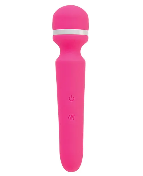 Wonderlust Vibrators Wonderlust Destiny Silicone Rechargeable Wand Massager Pink