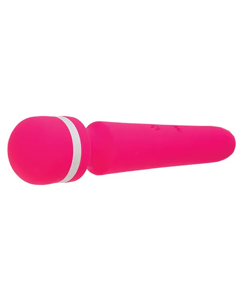 Wonderlust Vibrators Wonderlust Destiny Silicone Rechargeable Wand Massager Pink