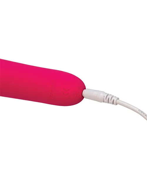 Wonderlust Vibrators Wonderlust Destiny Silicone Rechargeable Wand Massager Pink