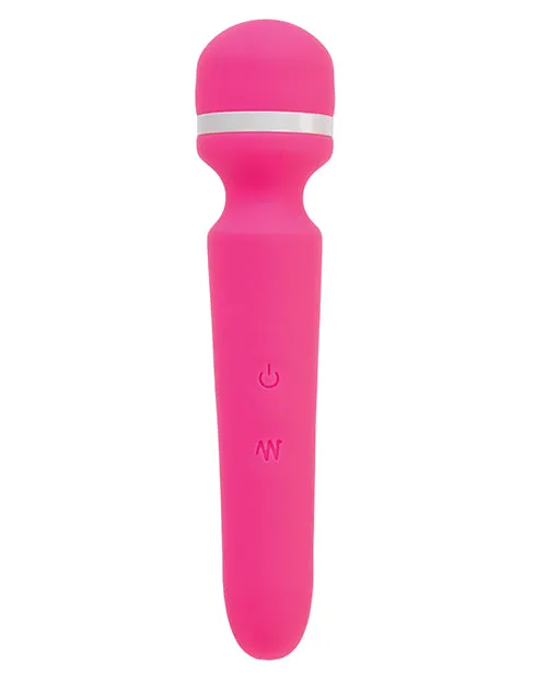 Wonderlust Vibrators Wonderlust Destiny Silicone Rechargeable Wand Massager Pink