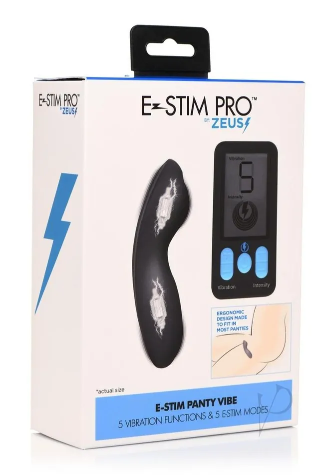 Zeus Electrosex Female Sex Toys Zeus Electrosex EStim Panty Vibe with Remote Control Black Zeus Electrosex Female Sex Toys Zeus Electrosex EStim Panty Vibe with Remote Control Black