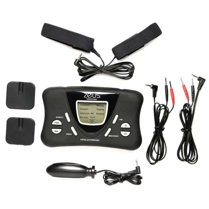 Zeus Electrosex Zeus Deluxe EStim Kit Vibrators