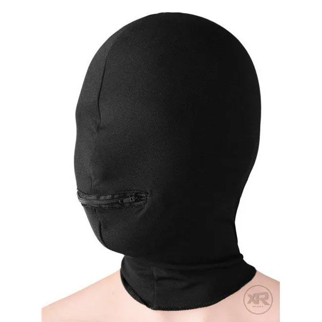 Zippered Hood without Eyes Strict Leather Vibrators