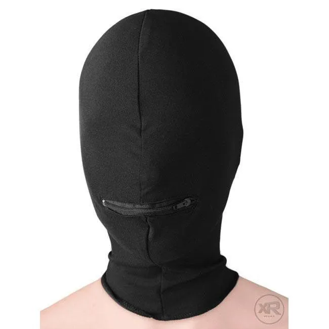 Zippered Hood without Eyes Strict Leather Vibrators