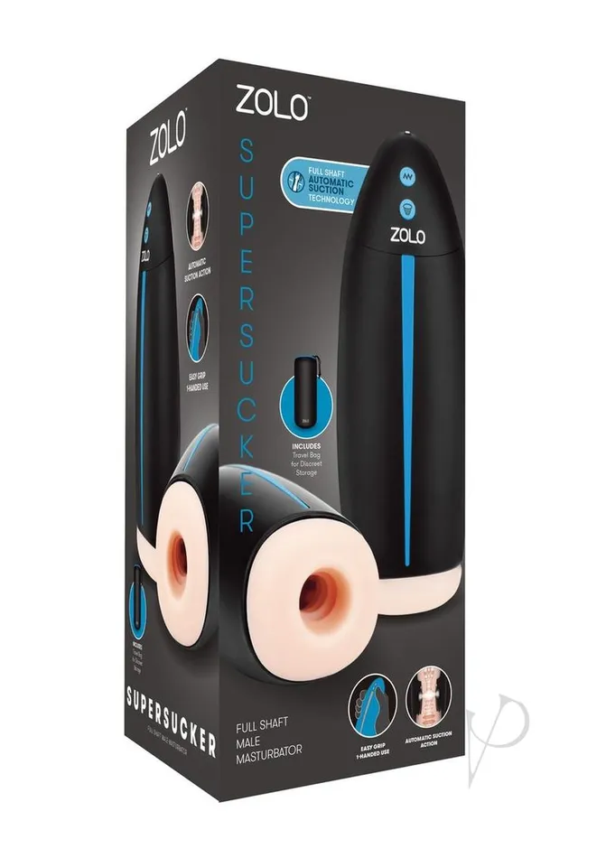 Zolo Male Sex Toys Zolo Supersucker Rechargeable Silicone Masturbator Black Zolo Male Sex Toys Zolo Supersucker Rechargeable Silicone Masturbator Black