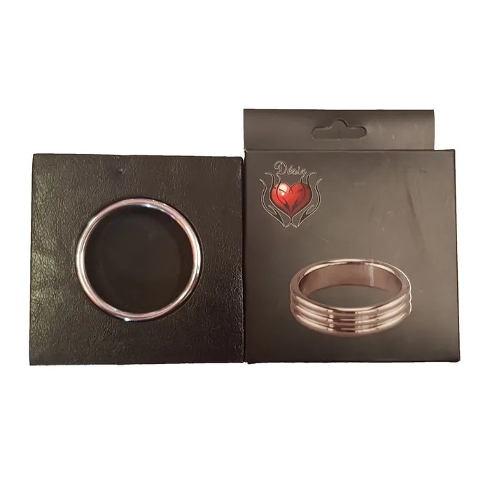 3 Decorative Ridges Cock Ring 50mm Desir Male Sex Toys