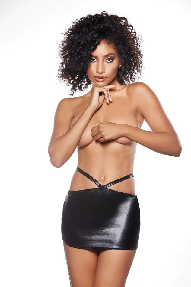 Allure Lingerie Bodystockings Playsuits Kitten Open Back Mini Skirt One Size Black Allure Lingerie Bodystockings Playsuits Kitten Open Back Mini Skirt One Size Black