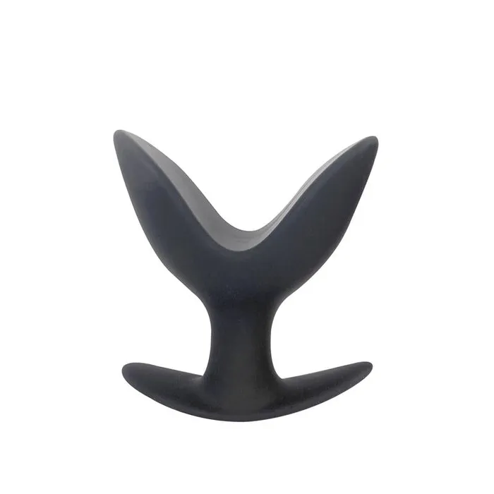 Anal Brutus Open Wide Silicone Twin Tip Butt Plug L Black