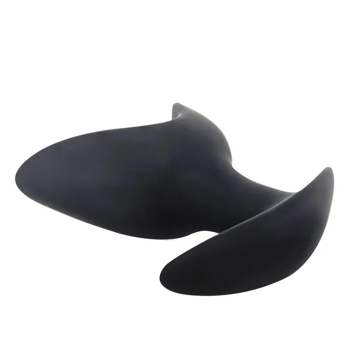 Anal Brutus Open Wide Silicone Twin Tip Butt Plug L Black