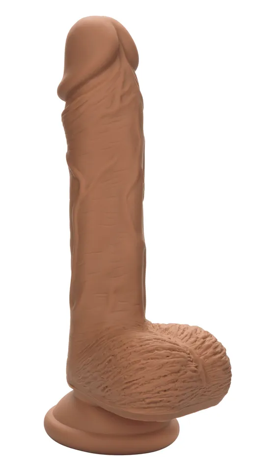 Anal CalExotics Dual Density Silicone Studs 5 Inch Brown