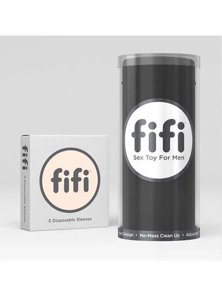 Anal Fifi Fifi Black with 5 Sleeves