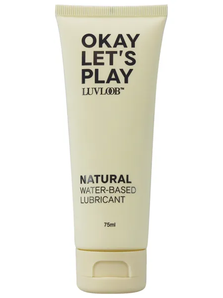 Anal Luvloob Okay Lets Play WaterBased 75 ml Lubricant Luvloob
