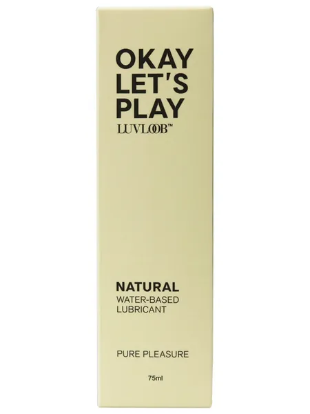 Anal Luvloob Okay Lets Play WaterBased 75 ml Lubricant Luvloob