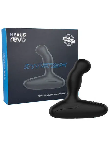 Anal Nexus REVO INTENSE Waterproof Rotating Prostate Massager Black