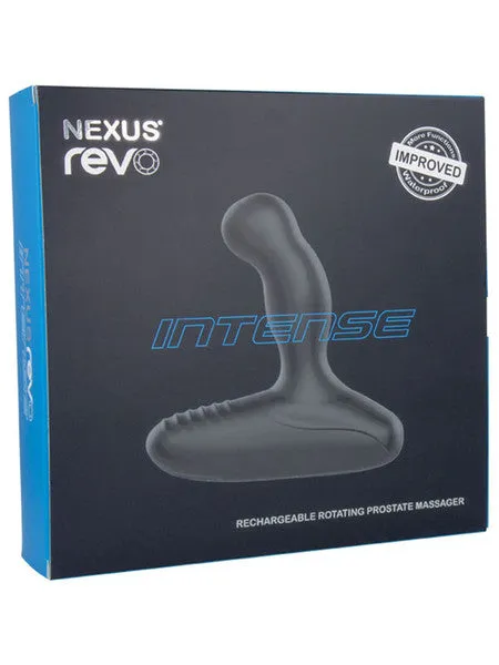 Anal Nexus REVO INTENSE Waterproof Rotating Prostate Massager Black