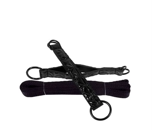 Anal nsnovelties Sinful Bed Restraint Straps Black