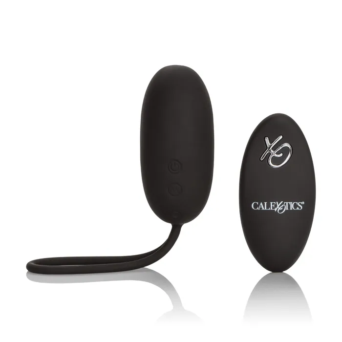 Anal Silicone Remote Rechargeable Egg Black CalExotics