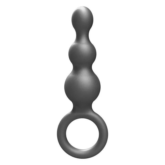 Anal Toy Joy Sex Toys ToyJoy Buttocks The Stuffer 3 Balls Metallic Silicone Plug Anal Toy Joy Sex Toys ToyJoy Buttocks The Stuffer 3 Balls Metallic Silicone Plug