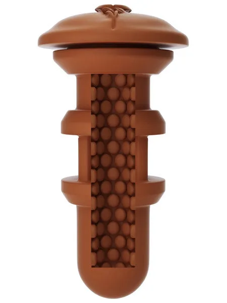 Autoblow Male Sex Toys Autoblow AI Silicone Vagina Sleeve Brown Autoblow Male Sex Toys Autoblow AI Silicone Vagina Sleeve Brown