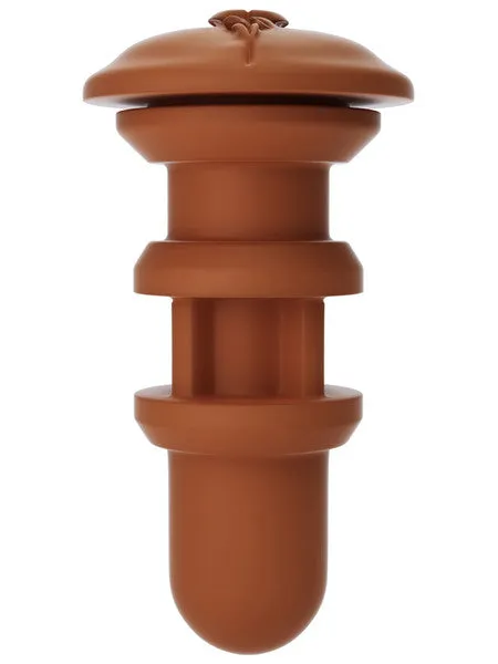 Autoblow Male Sex Toys Autoblow AI Silicone Vagina Sleeve Brown Autoblow Male Sex Toys Autoblow AI Silicone Vagina Sleeve Brown