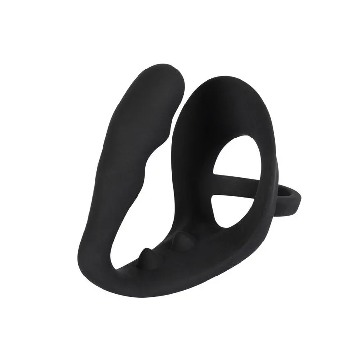 Black Velvets Cock Ring And Anal Plug You2Toys Male Sex Toys