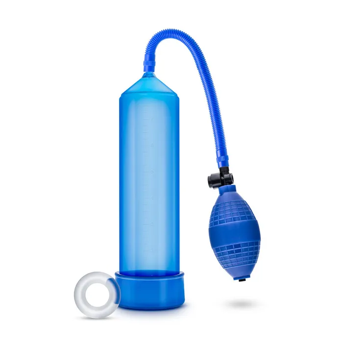 Blush Male Sex Toys Performance Vx101 Male Enhancement Pump Blue