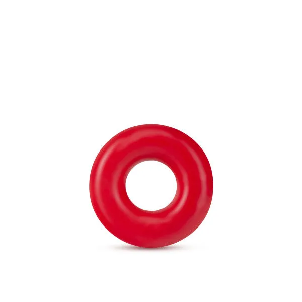 Blush Vibrators Stay Hard Donut Rings Oversized Red