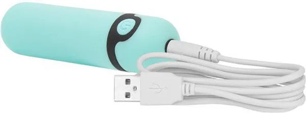 BMS Factory Vibrators Simple and True Rechargeable Bullet Teal