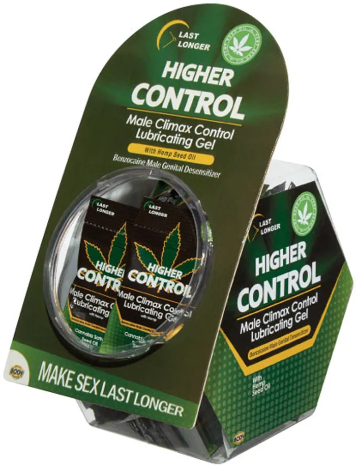 Body Action Male Sex Toys Higher Control Male Climax Control Lubricating Gel With Hemp 50 Pc Body Action Male Sex Toys Higher Control Male Climax Control Lubricating Gel With Hemp 50 Pc