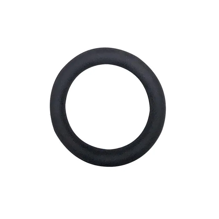 Brutus Male Sex Toys Slim Donut Silicone Cock Ring diam 50 mm Black