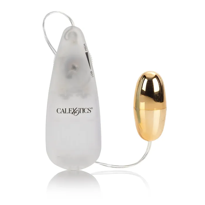 CalExotics Female Sex Toys Pocket Exotics Vibrating Gold Bullet