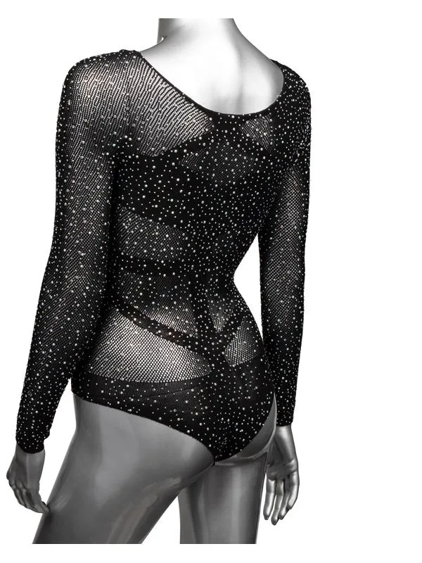 CalExotics Male Sex Toys Radiance Plus Size Long Sleeve Body Suit CalExotics Male Sex Toys Radiance Plus Size Long Sleeve Body Suit