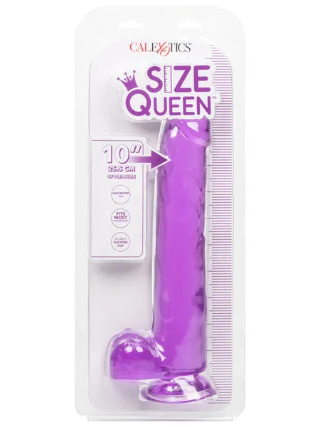 CalExotics Size Queen 10 in255 cm Purple Vibrators