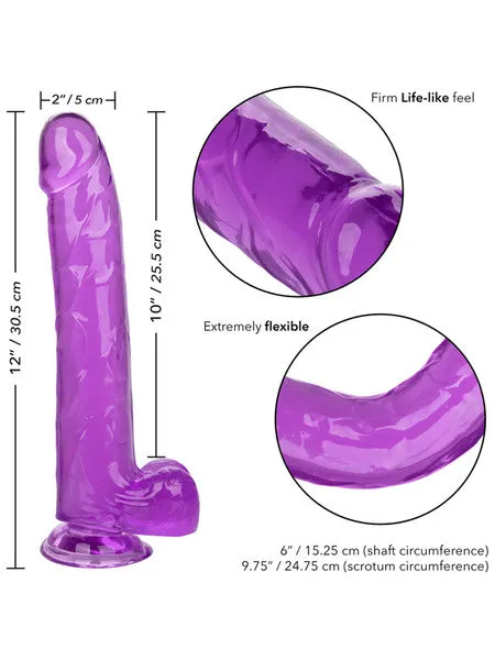 CalExotics Size Queen 10 in255 cm Purple Vibrators