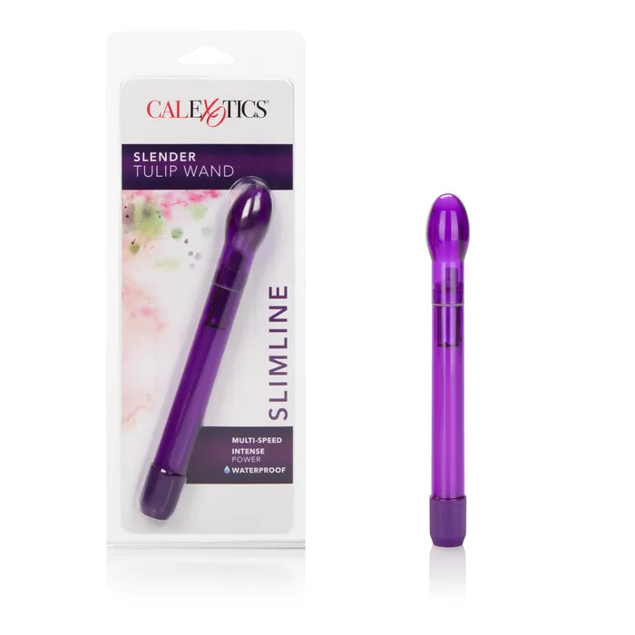 CalExotics Vibrators Slender Tulip Wand Violet