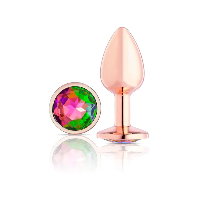 Cloud 9 Novelties Gems Rosy Gold Anal Plug Small Cloud 9 Novelties Anal