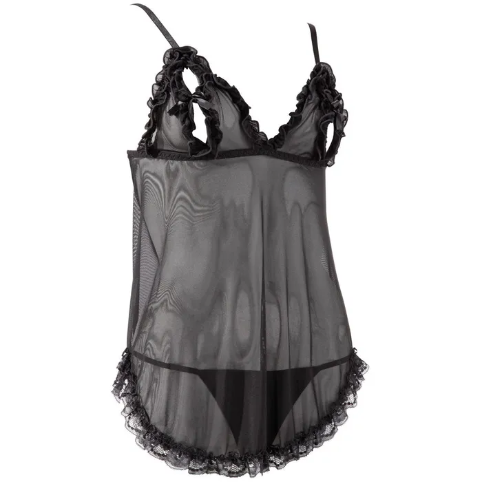 Cottelli Collection Vibrators Cottelli Open Babydoll And String Back Cottelli Collection Vibrators Cottelli Open Babydoll And String Back