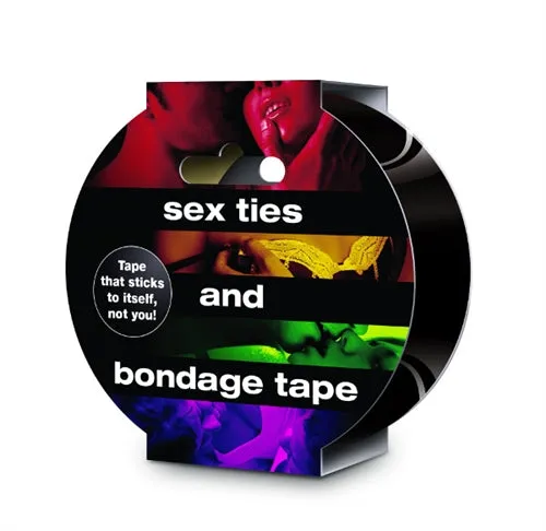 Couples Sex Ties and Bondage Tape Black Creative Conceptions