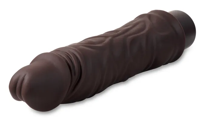 Dildos Blush Dr Skin Silicone Dr David 8 Inch Vibrating Dildo Brown