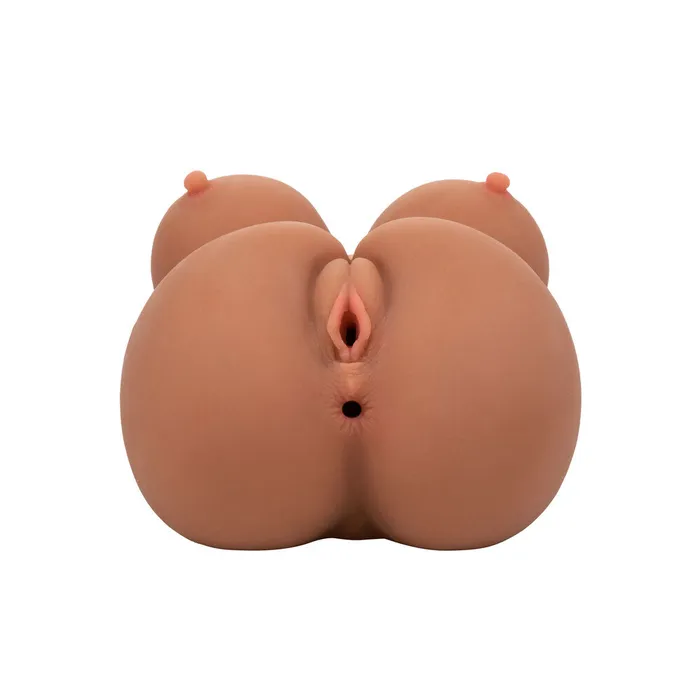 Dildos California Exotic Stroke It Body Banger Flesh Brown