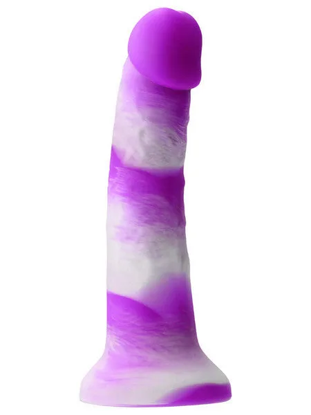 Dildos NS Novelties Colours Pleasures Yum Yum 6 in Dildo Purple