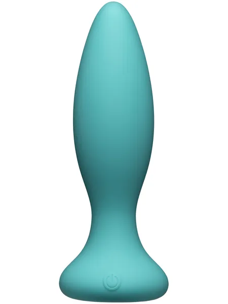 Doc Johnson APlay Vibe Beginner Rechargeable Silicone Anal Pl te Teal Anal Doc Johnson APlay Vibe Beginner Rechargeable Silicone Anal Pl te Teal Anal