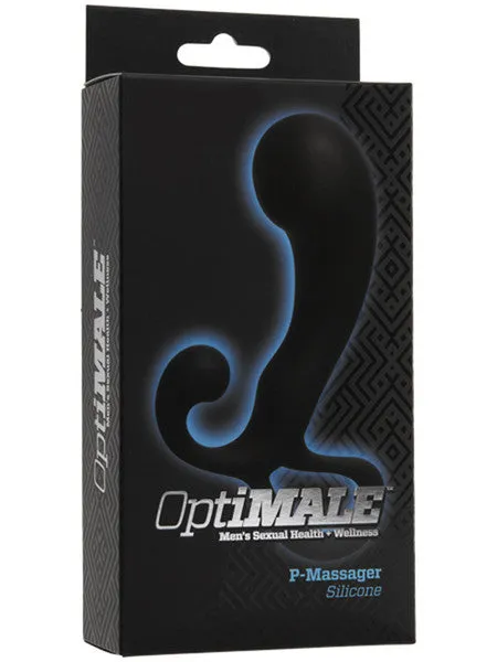 Doc Johnson Anal OptiMALE P Massager Black