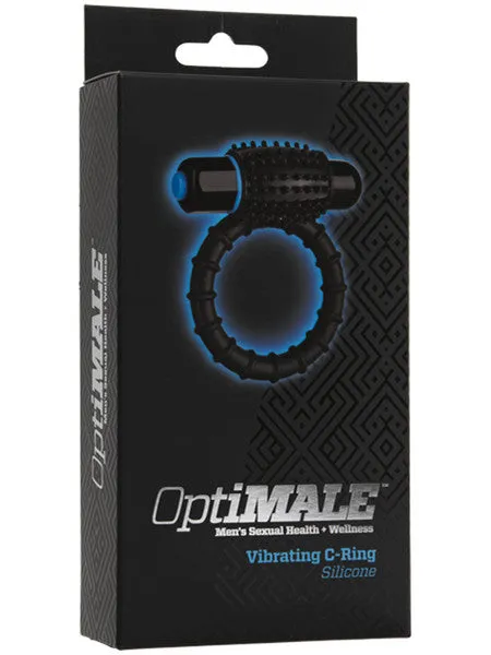 Doc Johnson Couples OptiMALE Vibrating C Ring Black